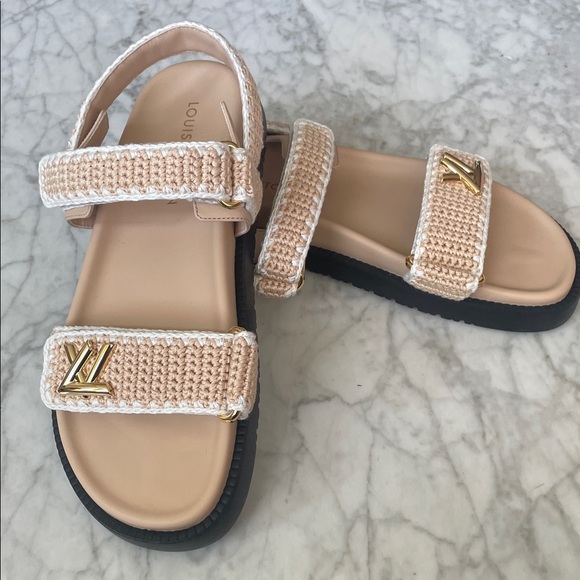 Authentic Brand New Louis Vuitton Sandals - Picture 1 of 4